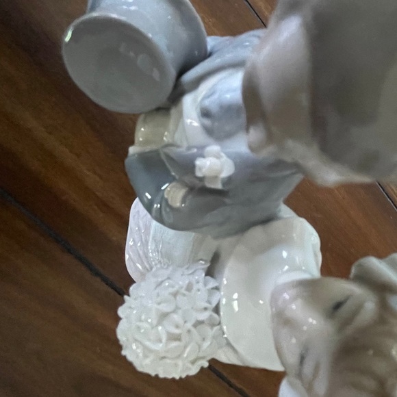 LLADRO “wedding” bride & groom with box in EUC VTG - Picture 8 of 14